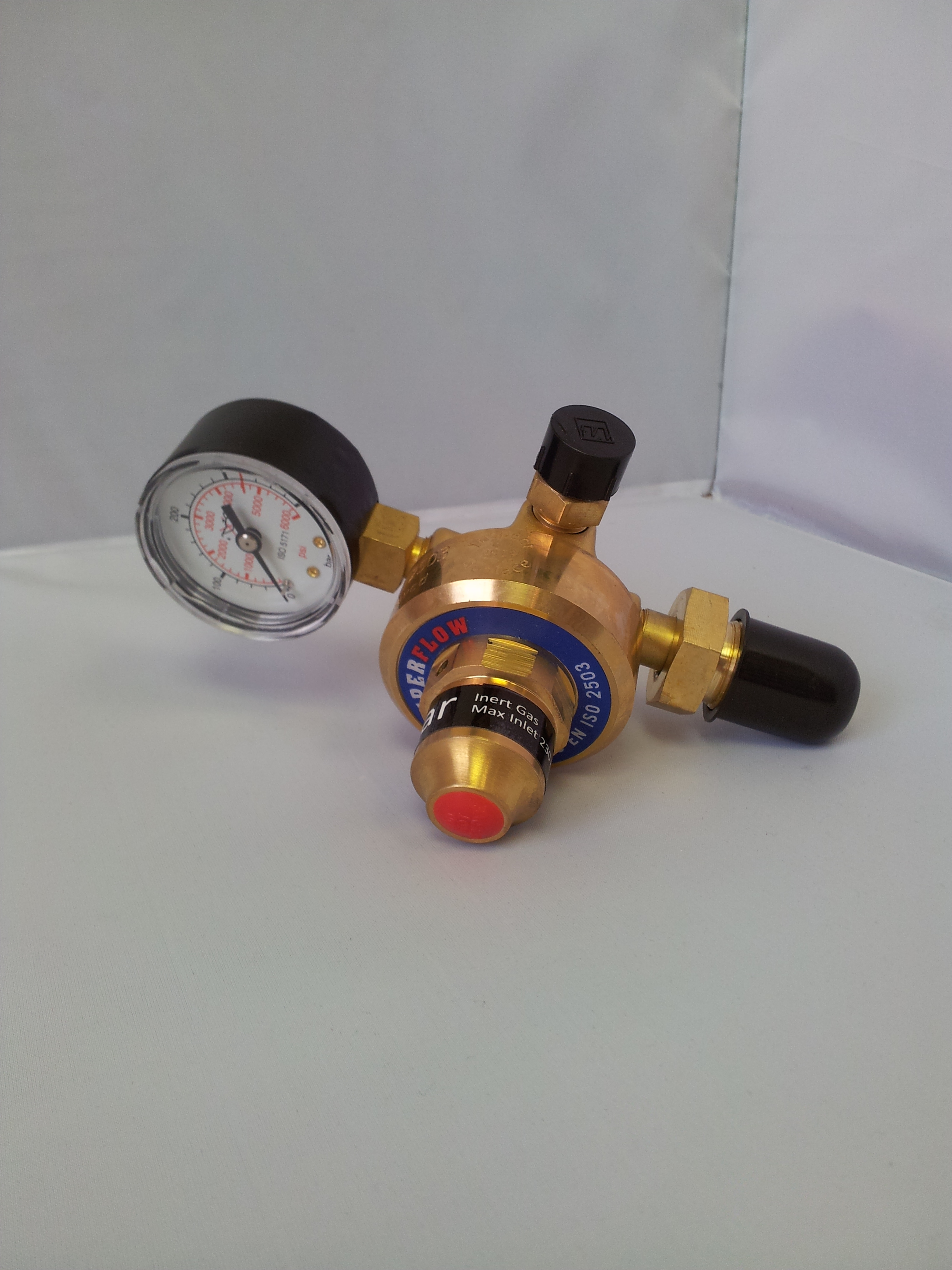 Single Stage Fixed Pressure Argon Regulator Gasweld 0026