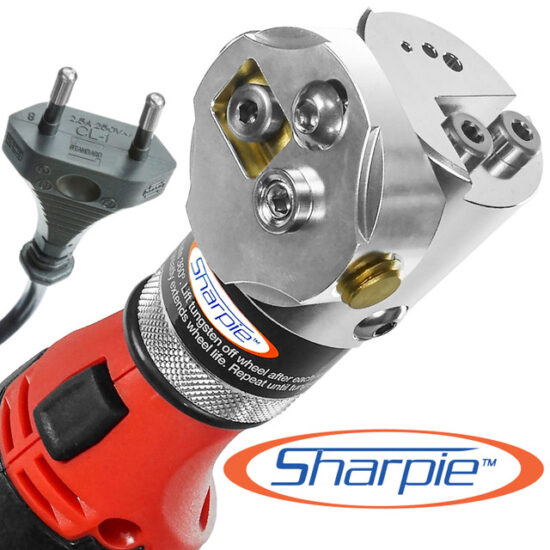 Sharpie Cordless DX™ Tungsten Grinder Adjustable 15°-45° 220v Euro Version (Pro Kit) - Image 4